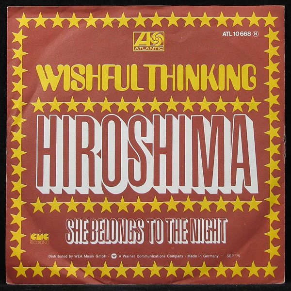 LP Wishful Thinking — Hiroshima (single) фото