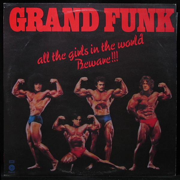 LP Grand Funk Railroad — All The Girls In The World Beware! (+ cartoon poster) фото