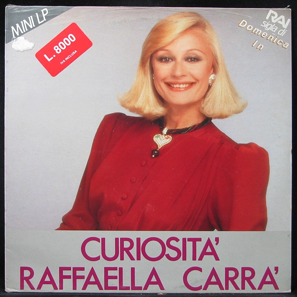 LP Raffaella Carra — Curiosita (sealed original) фото