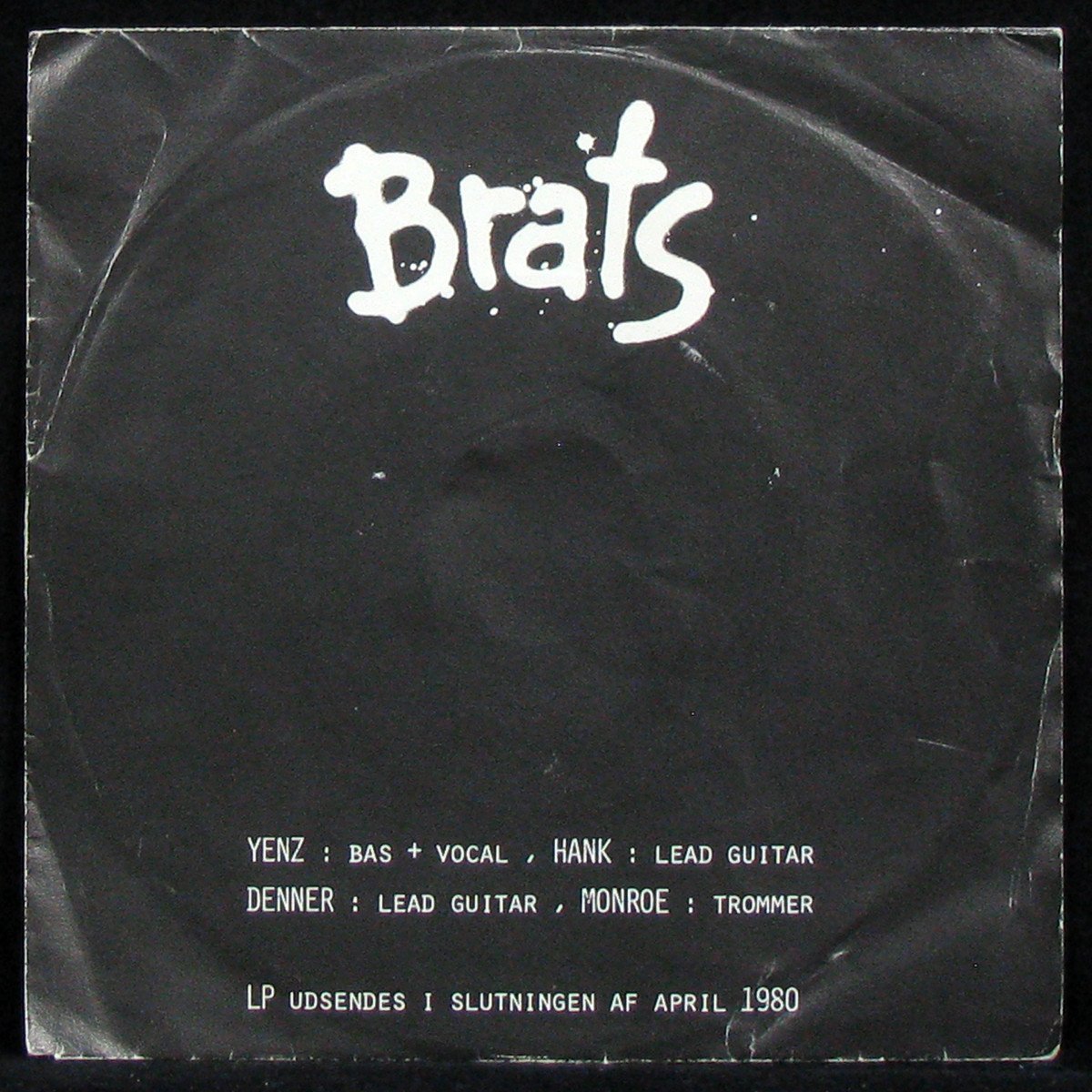 LP Brats / Tyrantz — B-Brains / Vivian Wants To Dance (single, promo) фото