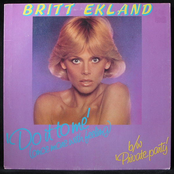 LP Britt Ekland — Do It To Me (maxi) фото