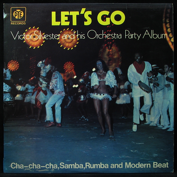 LP Victor Silvester — Let's Go (dark red vinyl) фото