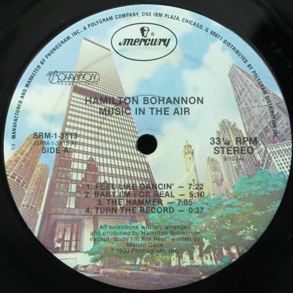 LP Hamilton Bohannon — Music In The Air фото 2