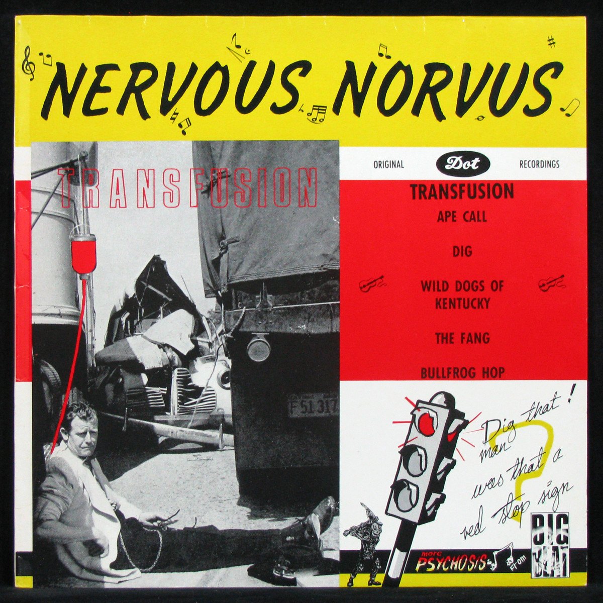 LP Nervous Norvus — Transfusion (mono) фото