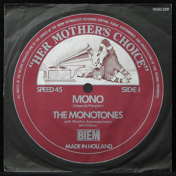 LP Monotones — Mono (single) фото