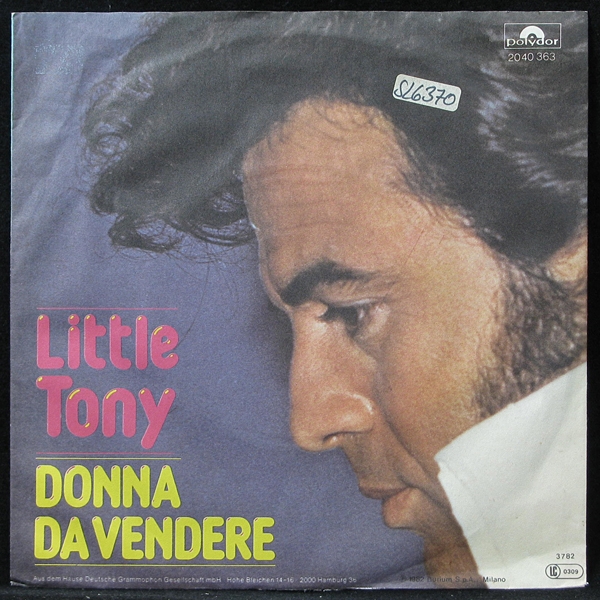 LP Little Tony — Donna Da Vendere (single) фото