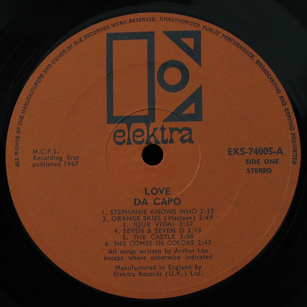 LP Love — Da Capo фото 3