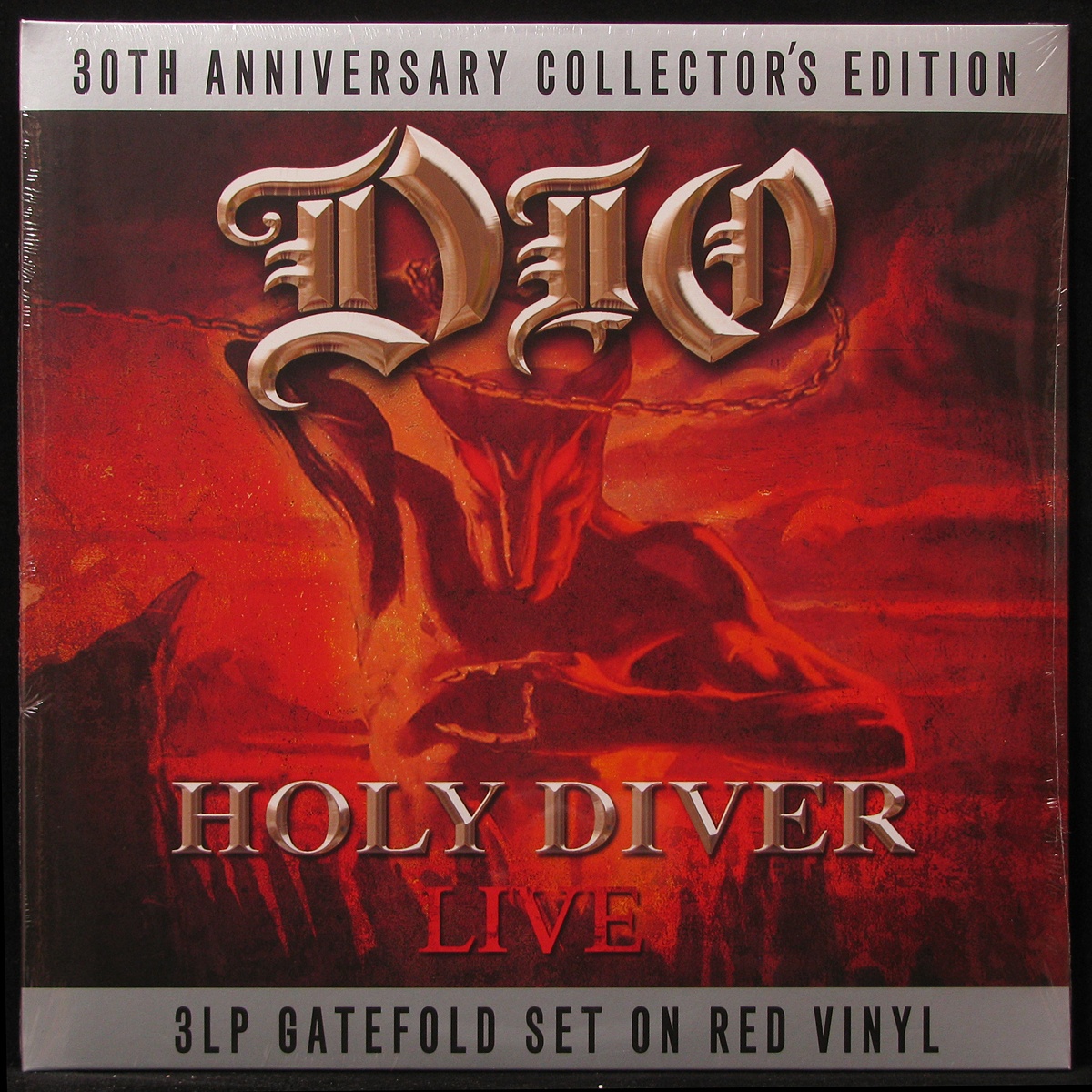 LP Dio — Holy Diver Live (3LP, coloured vinyl) фото