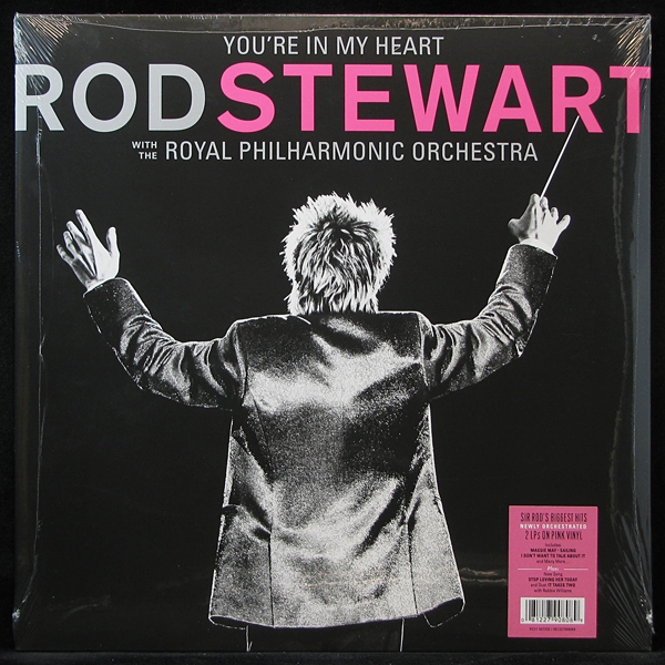 LP Rod Stewart — You're In My Heart (2LP, coloured vinyl) фото