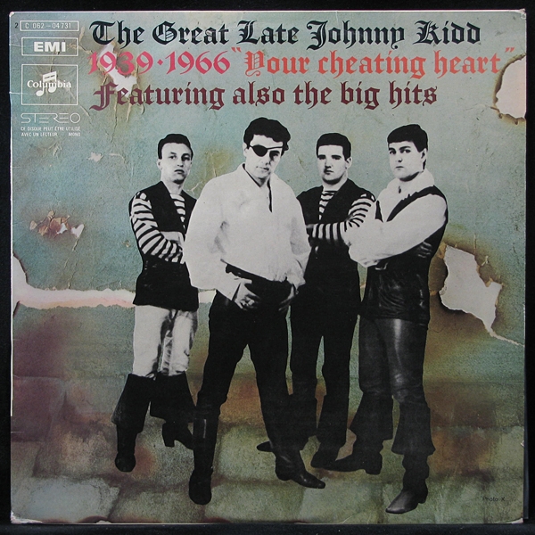 LP Johnny Kidd & The Pirates — Your Cheating Heart фото