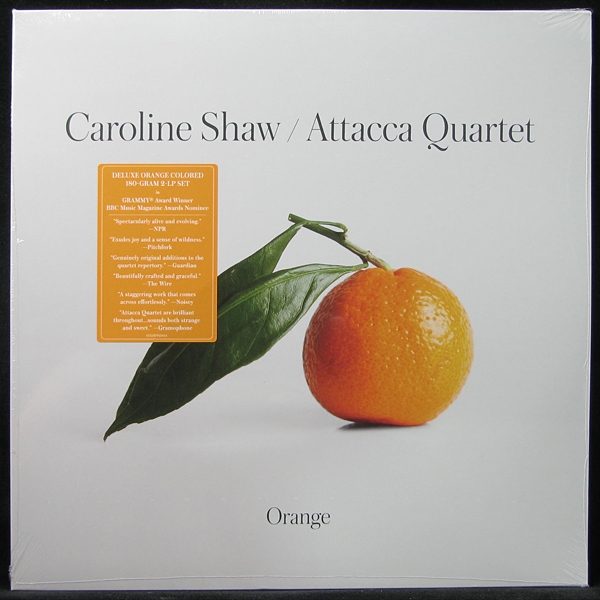 LP Caroline Shaw / Attacca Quartet — Orange (2LP) (coloured vinyl) фото