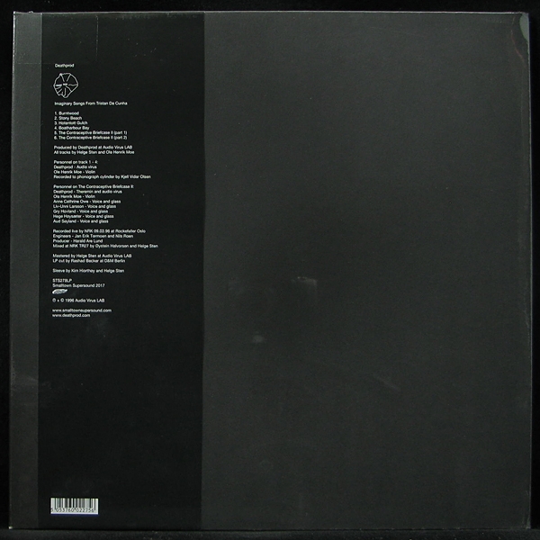 LP Deathprod — Imaginary Songs From Tristan Da Cunha фото