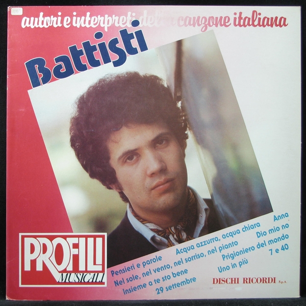 LP Lucio Battisti — Lucio Battisti (+ booklet) фото