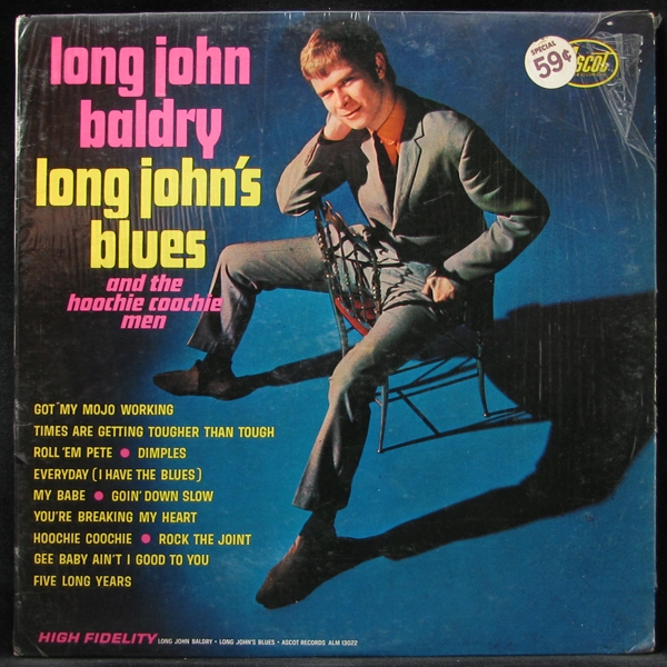 LP Long John Baldry — Long John's Blues фото