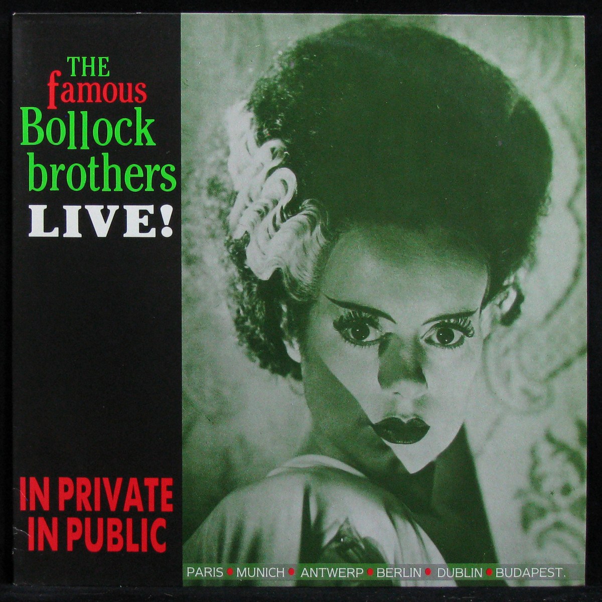 LP Famous Bollock Brothers — In Private In Public (Live!) фото
