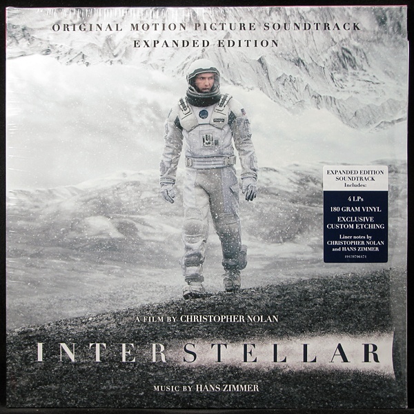 LP Hans Zimmer — Interstellar (4LP, + booklet) фото