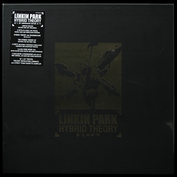 LP Linkin Park — Hybrid Theory (4LP Box Set +5DC+3DVD+Cassette) фото