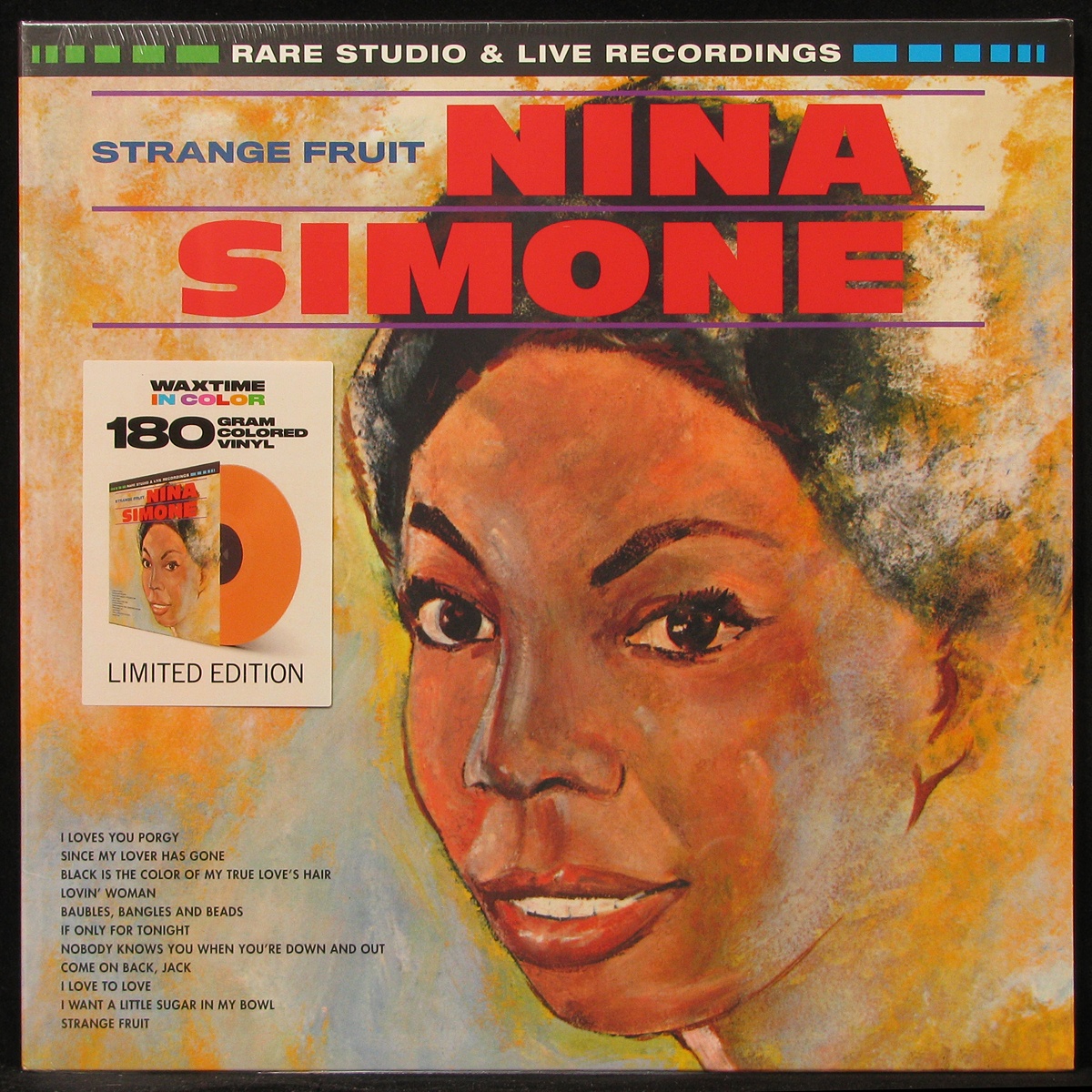 LP Nina Simone — Strange Fruit (coloured vinyl) фото