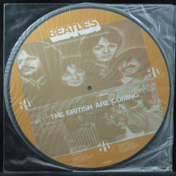 LP Beatles — British Are Coming (picture disc) фото