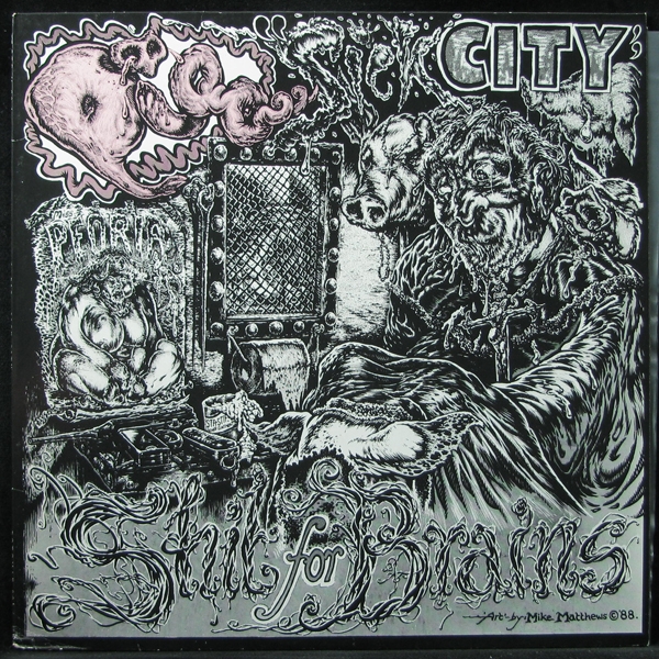 LP Pig Iron — Sick City / Shit For Brains фото