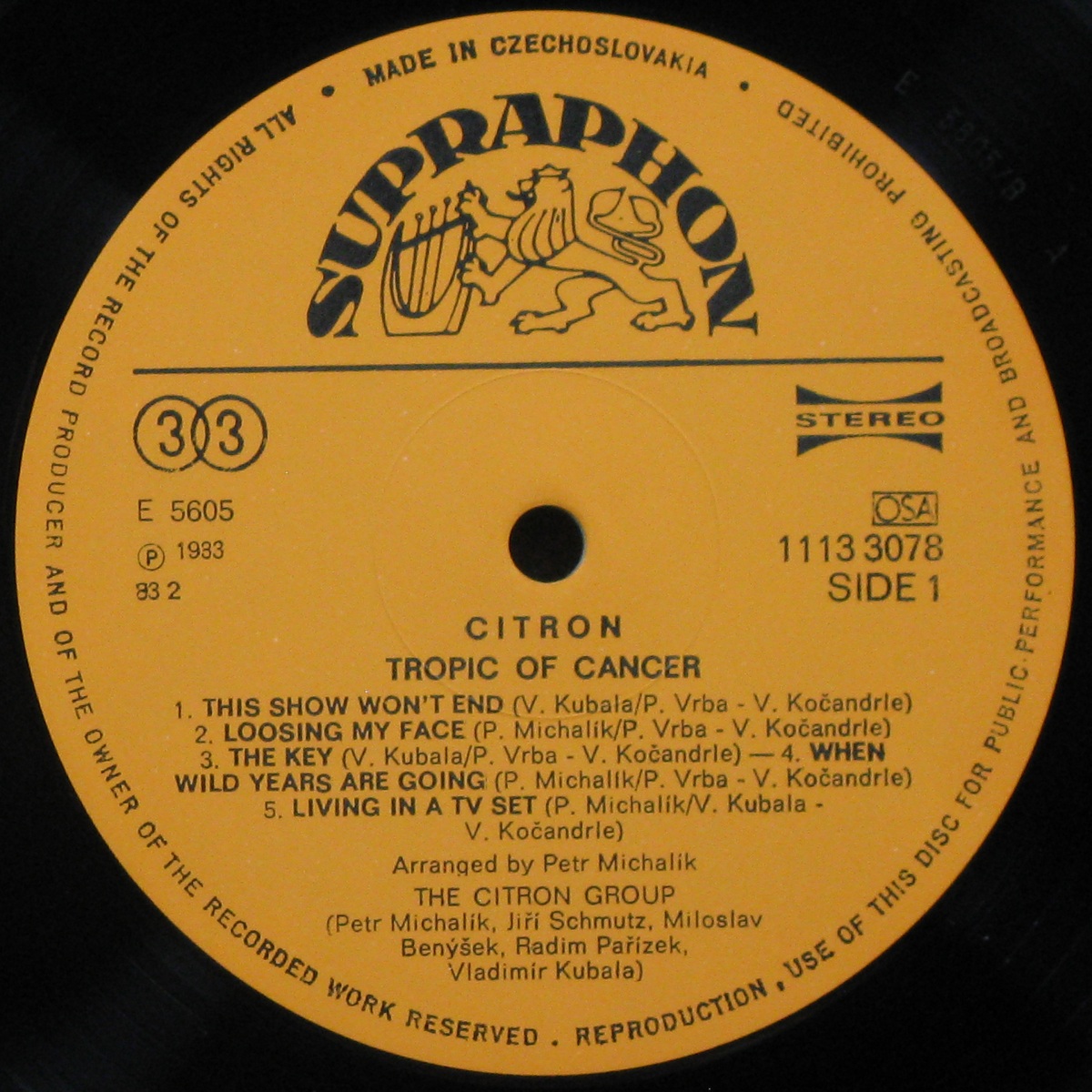 LP Citron — Tropic Of Cancer фото 2