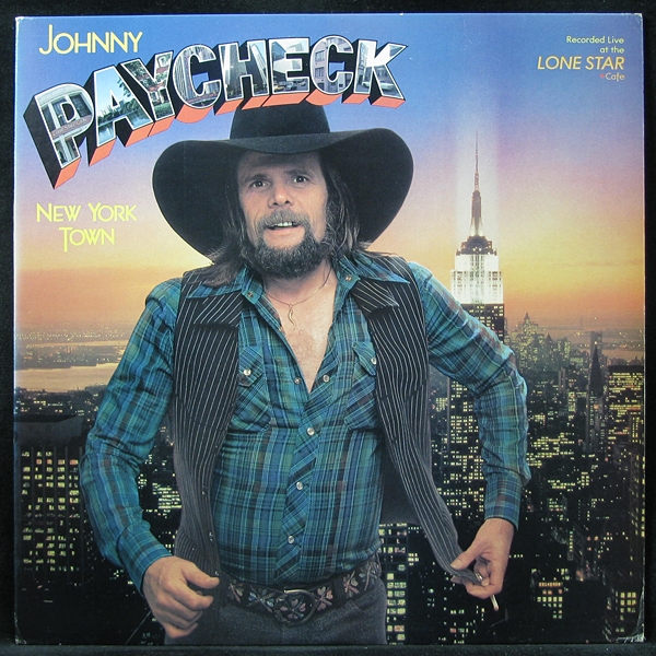 LP Johnny Paycheck — New York Town фото