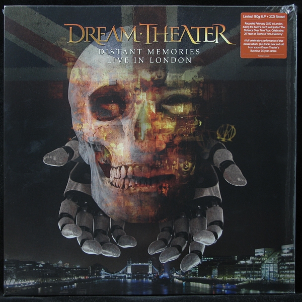 LP Dream Theater — Distant Memories - Live In London (4LP Box Set + 3 CD) фото