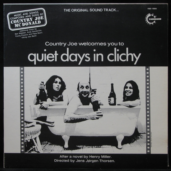 LP Country Joe McDonald — Country Joe Welcomes You To Quiet Days In Clichy фото