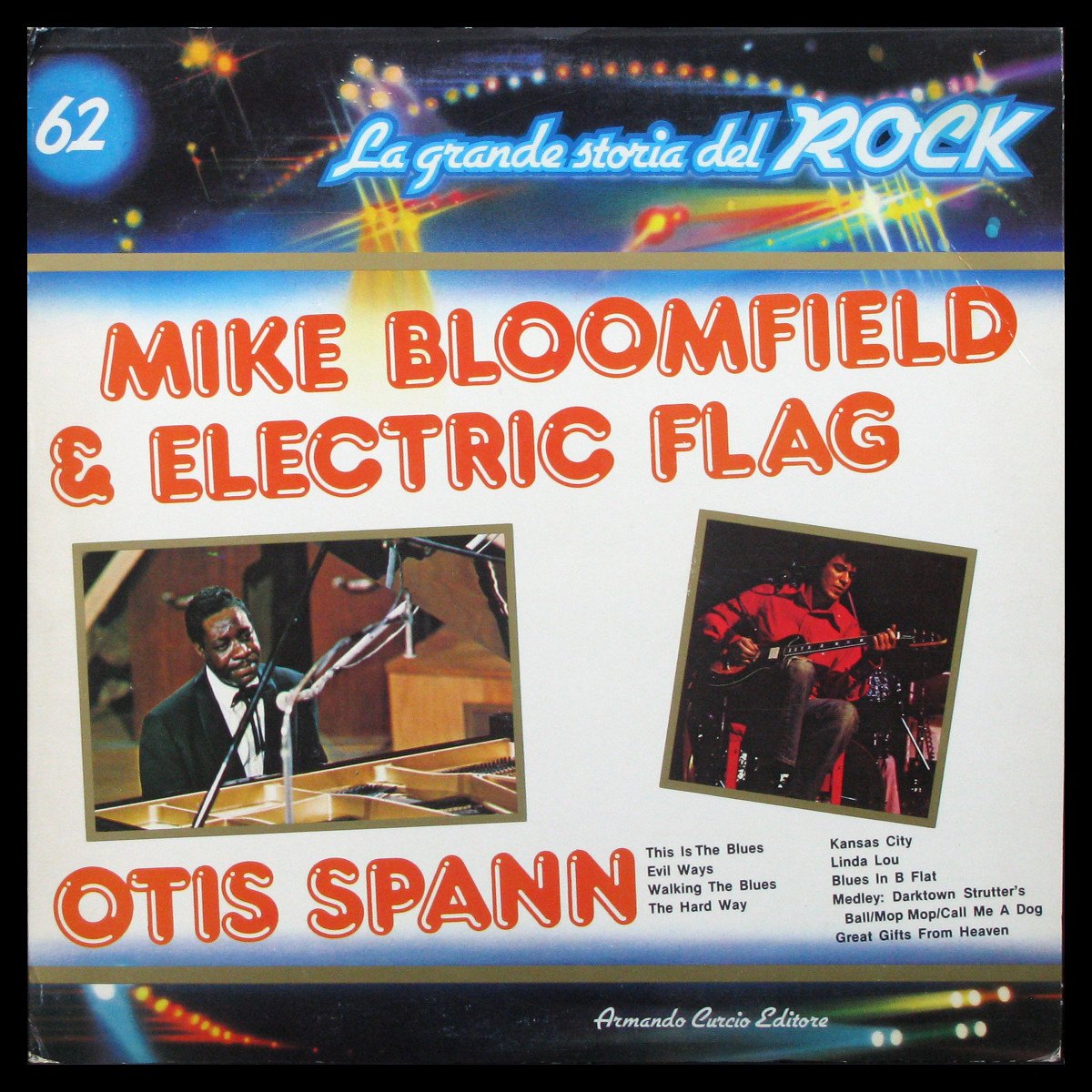 LP Mike Bloomfield & Electric Flag / Otis Spann — Mike Bloomfield & Electric Flag / Otis Spann фото