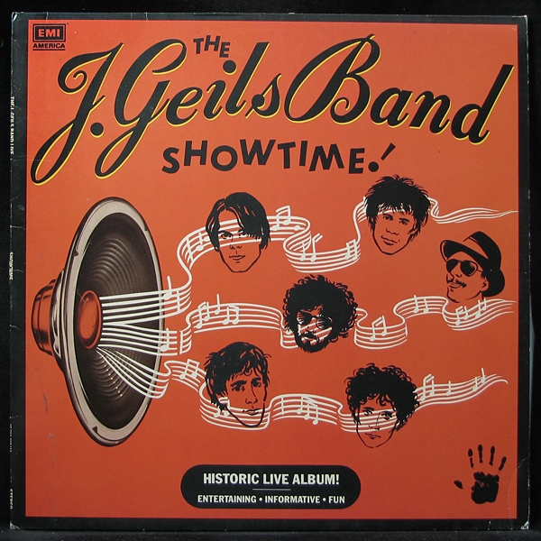 LP J.Geils Band — Showtime! фото