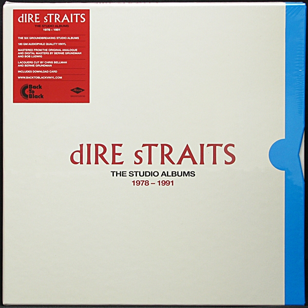 LP Dire Straits — Studio Albums 1978-1991 (8LP Box) фото
