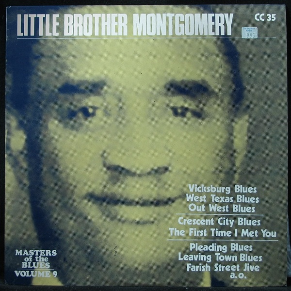 LP Little Brother Montgomery — Master Of The Blues Volume 9 фото