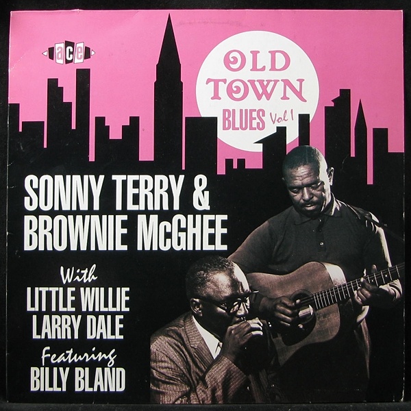 LP Sonny Terry & Brownie McGhee — Old Town Blues Vol.1 (mono) фото
