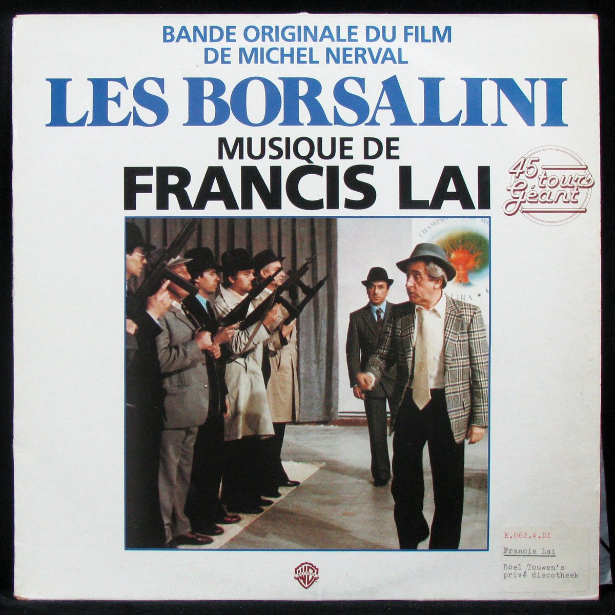 LP Francis Lai — Les Borsalini (maxi, EP) фото