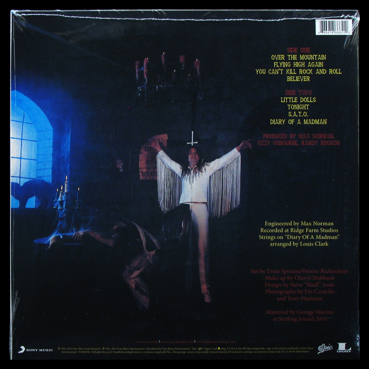 LP Ozzy Osbourne — Diary Of A Madman фото 2