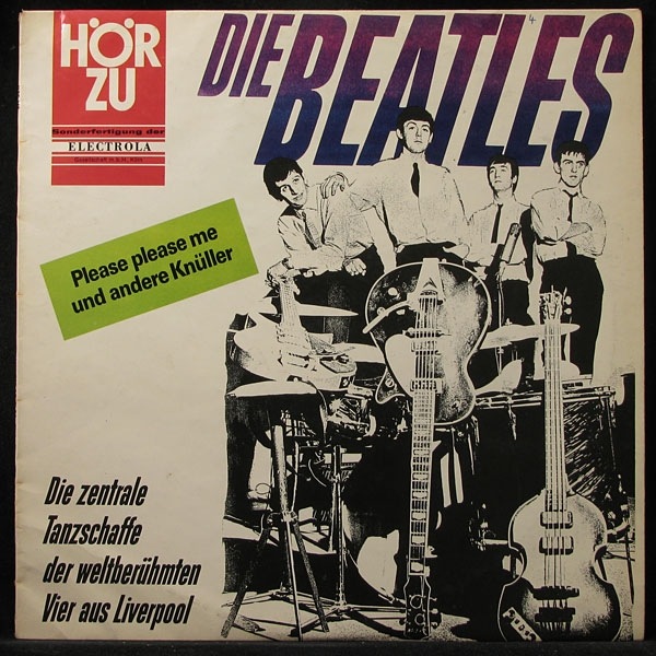 LP Beatles — Please Please Me Und Andere Knuller (mono) фото