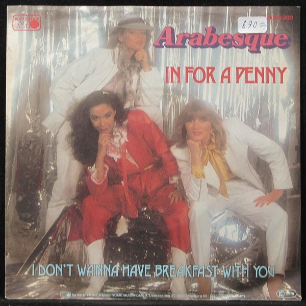LP Arabesque — In For A Penny (single) фото