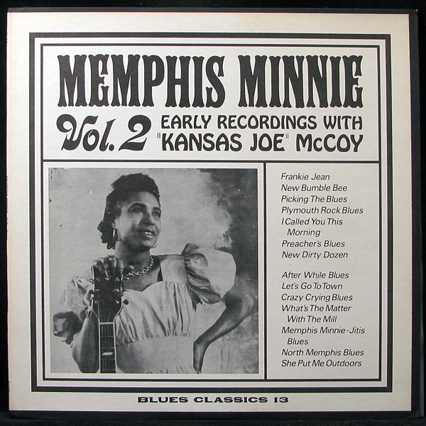 LP Memphis Minnie — Vol.2 - Early Recordings With Kansas фото
