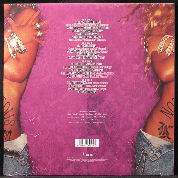 LP Lil' Kim — Notorious KIM (2LP, coloured vinyl) фото 2