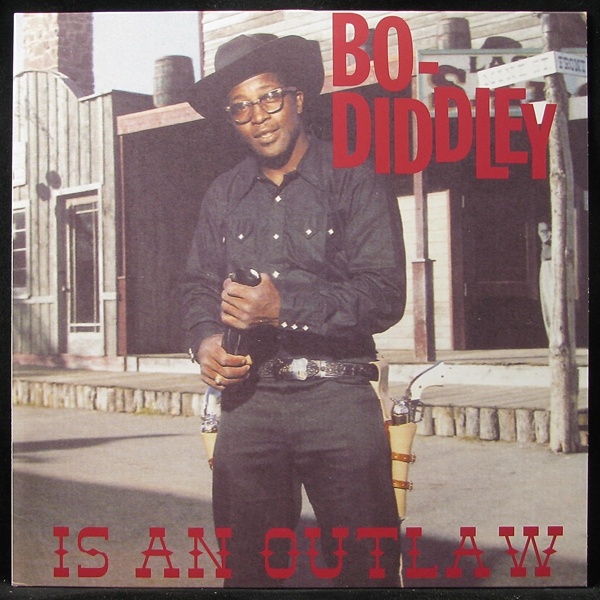 LP Bo Diddley — Bo Diddley Is An Outlaw фото