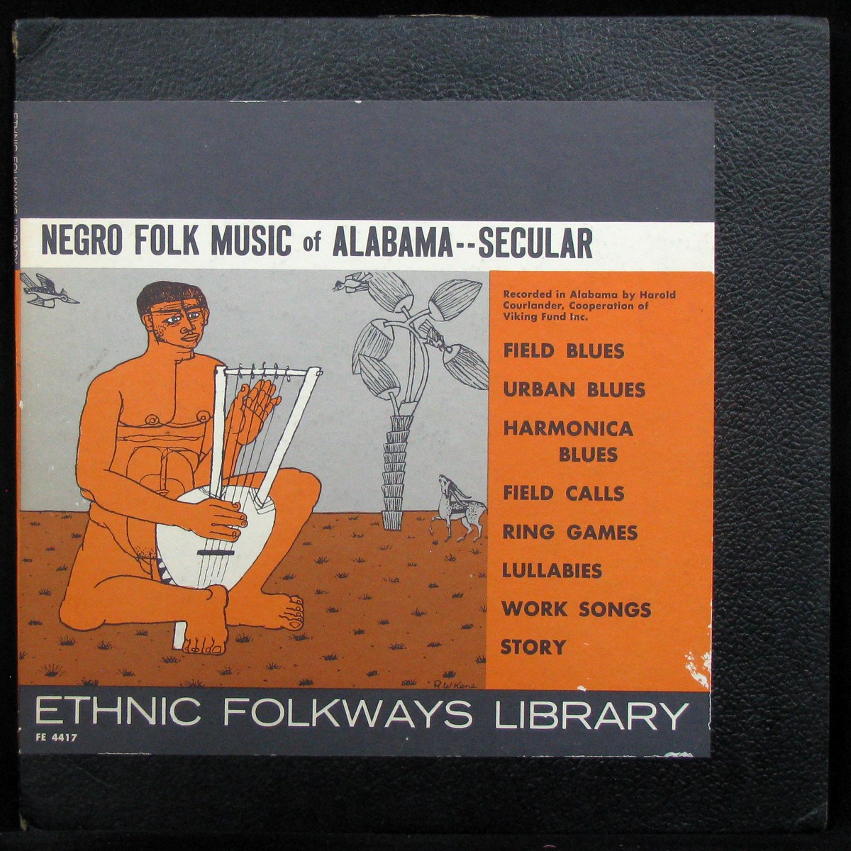 LP V/A — Negro Folk Music Of Alabama Volume 1 - Secular (+booklet) фото