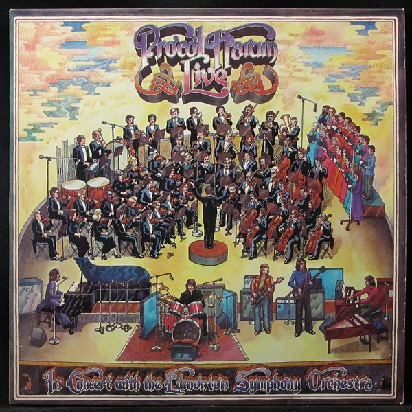 LP Procol Harum — Live - In Concert With The Edmonton Symphony Orchestra фото