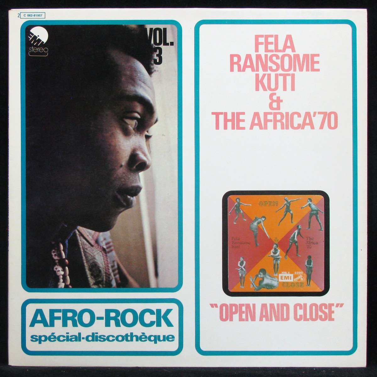 LP Fela Ransome Kuti / The Africa '70 — Open & Close фото