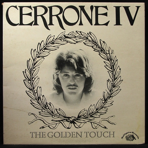 LP Cerrone — Golden Touch (white cover, + poster) фото