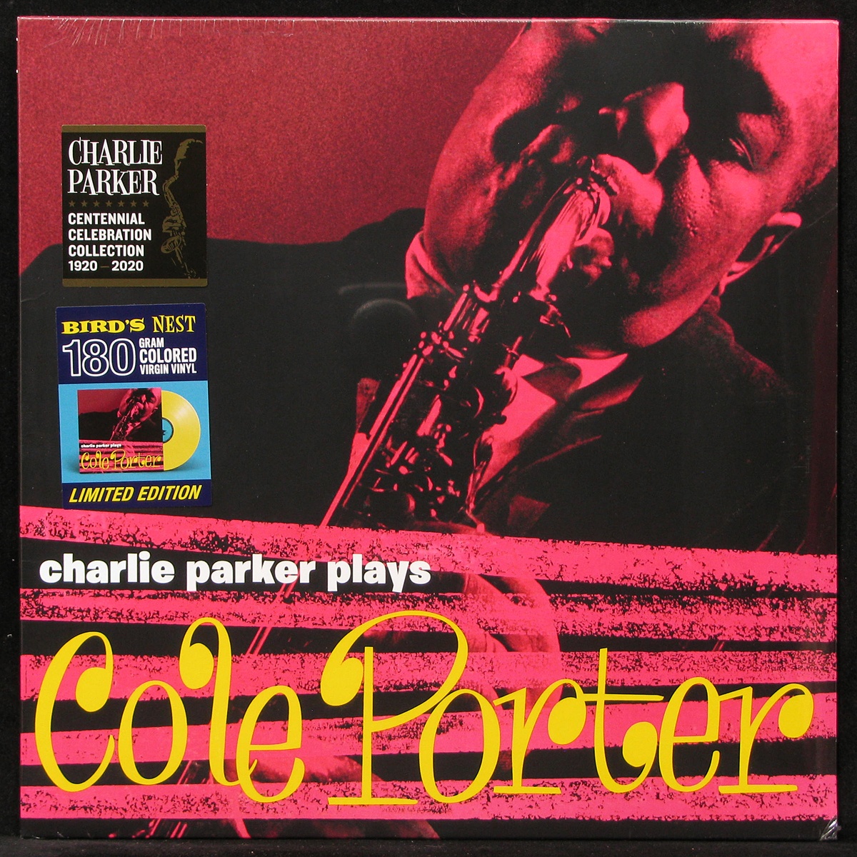 LP Charlie Parker — Charlie Parker Plays Cole Porter (coloured vinyl) фото