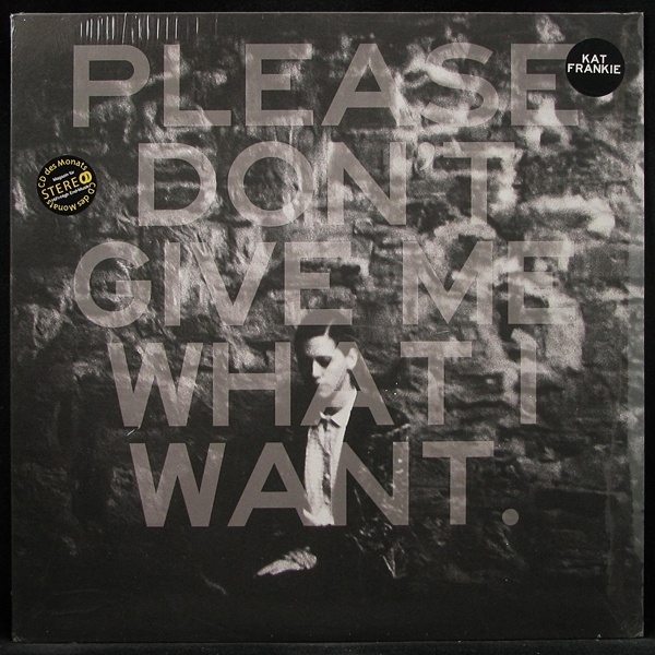 LP Kat Frankie — Please Don't Give Me What I Want (+ CD) фото