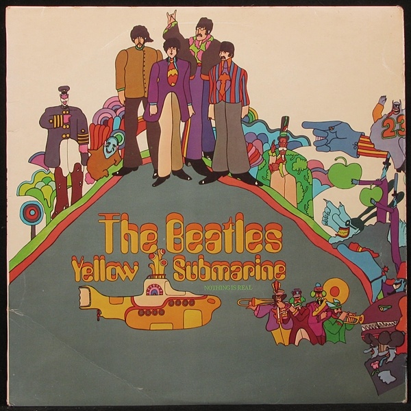 LP Beatles — Yellow Submarine (mono) фото