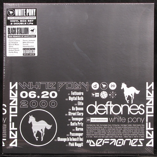 LP Deftones — White Pony (Box Set: 4LP) фото