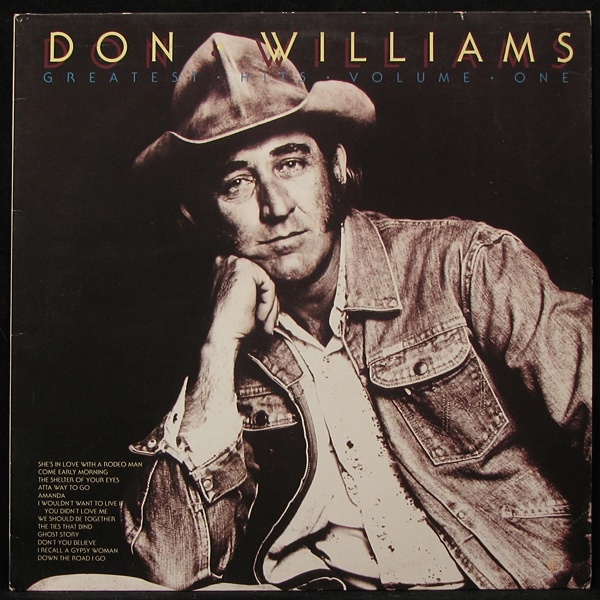 LP Don Williams — Greatest Hits Volume One фото