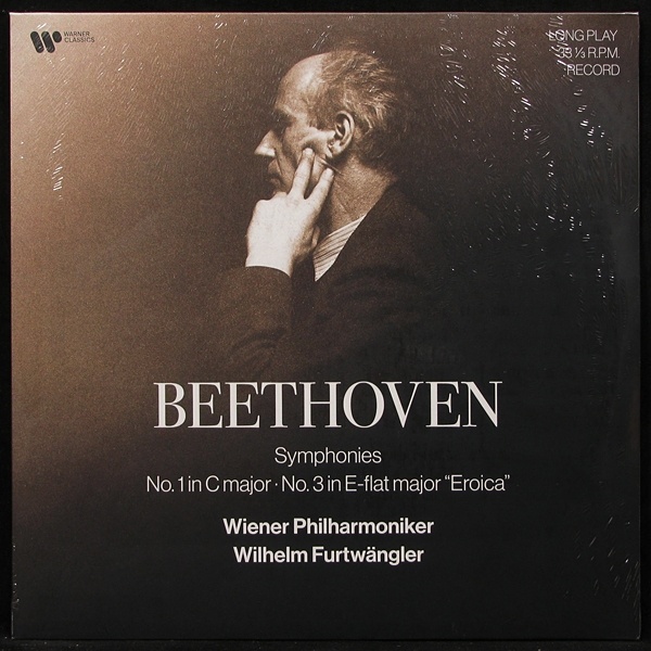 LP Wilhelm Furtwangler — Beethoven: Symphonies No.1 & 3 Eroica (2LP) фото